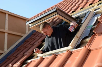 Pose de fenêtres de toit Velux à Magnivray